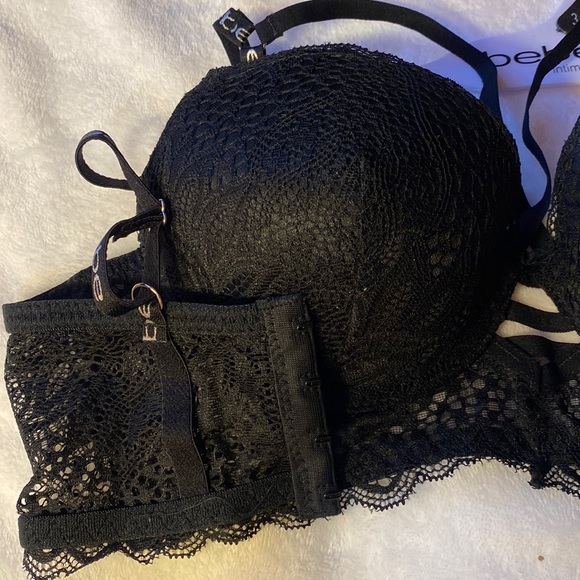 New! Black Lace Bra - Picture 3 of 4